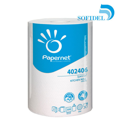 Papīra dvieļi Sofidel Unico 2 kārtas, 23.4x22.3cm, 309lapas