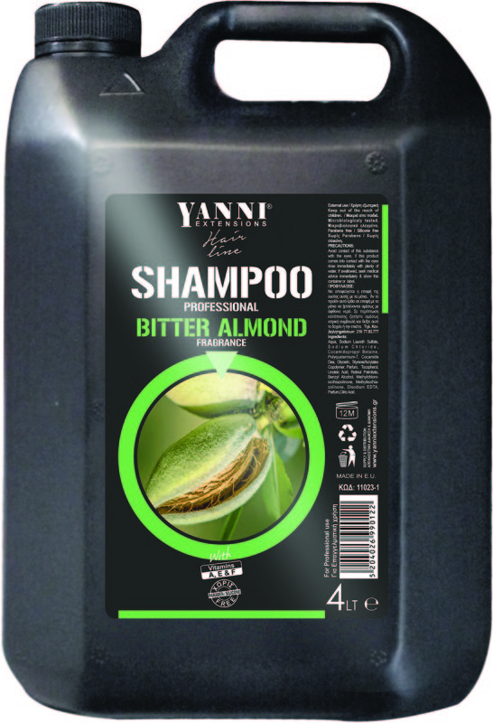 Šampūns profesionālai lietošanai YANNI Almond, 4L