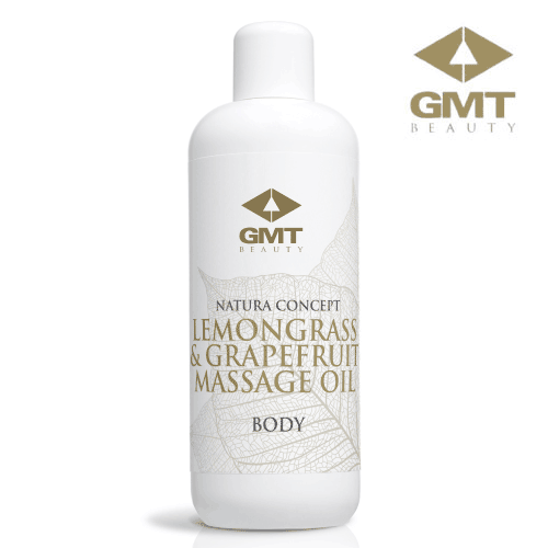 Eļļu maisījums ādas masāžai GMT Nature Concept Lemongrass&Grapefruit massage oil, 500ml