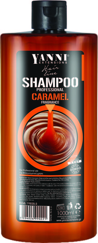 Šampūns profesionālai lietošanai YANNI Caramel, 1L