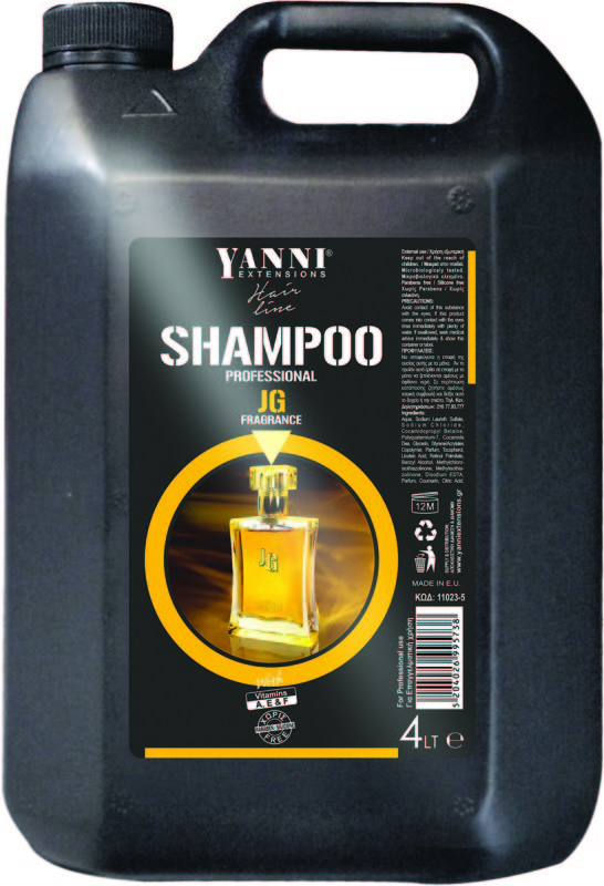 Šampūns profesionālai lietošanai YANNI Aromatic, 4L