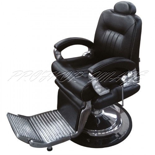 Barber krēsls 8771-1, melns