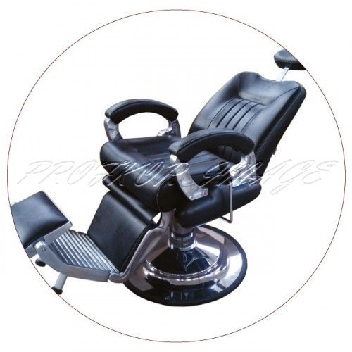 Barber krēsls 8771-1, melns