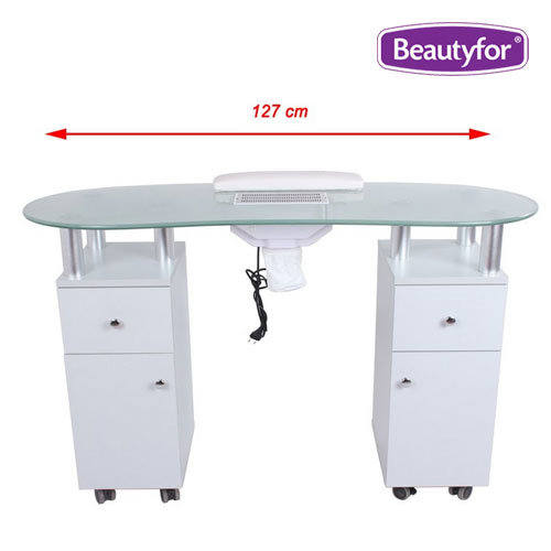 Маникюрный стол Beautyfor с вытяжкой