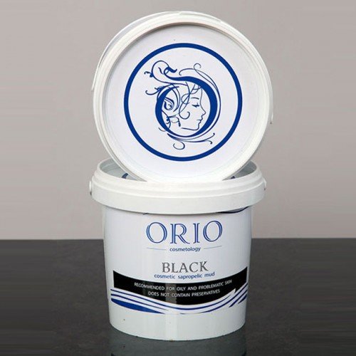 Melnās ārstnieciskās sapropeļa dūņas Orio, 1kg