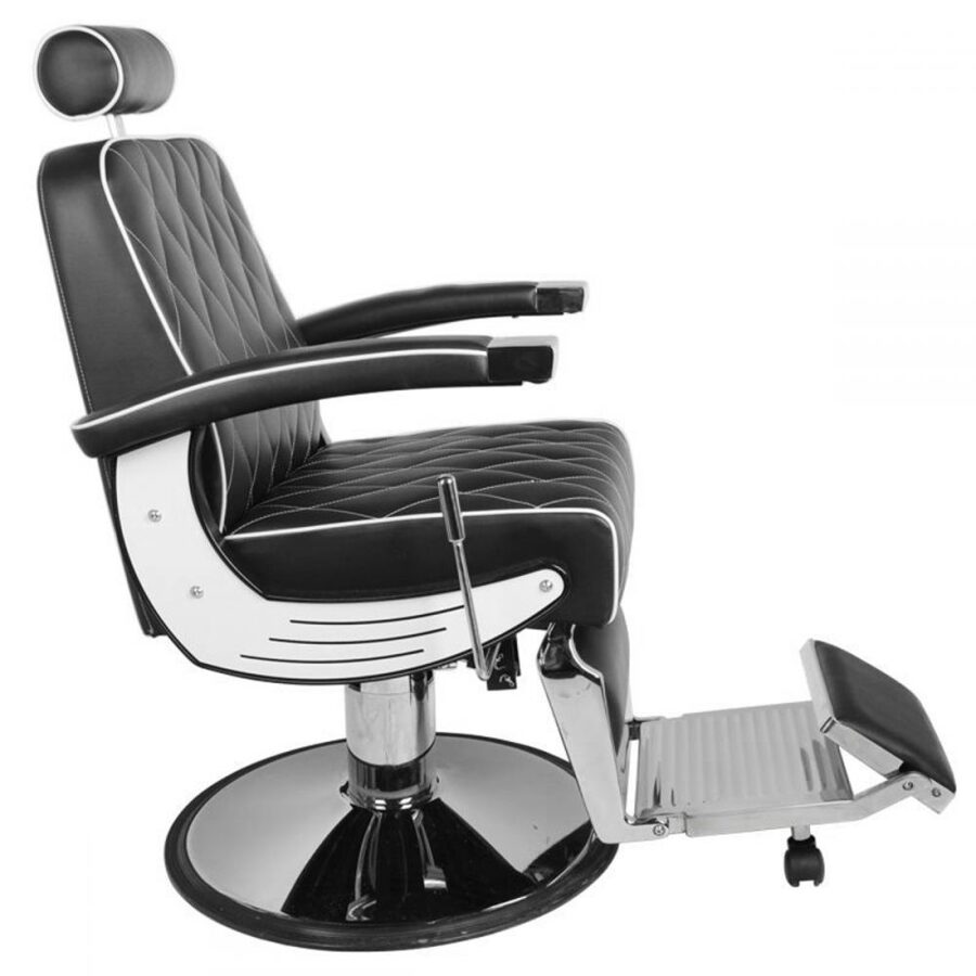 Gabbiano Imperial melns friziera krēsls