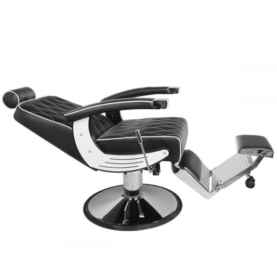 Gabbiano Imperial melns friziera krēsls
