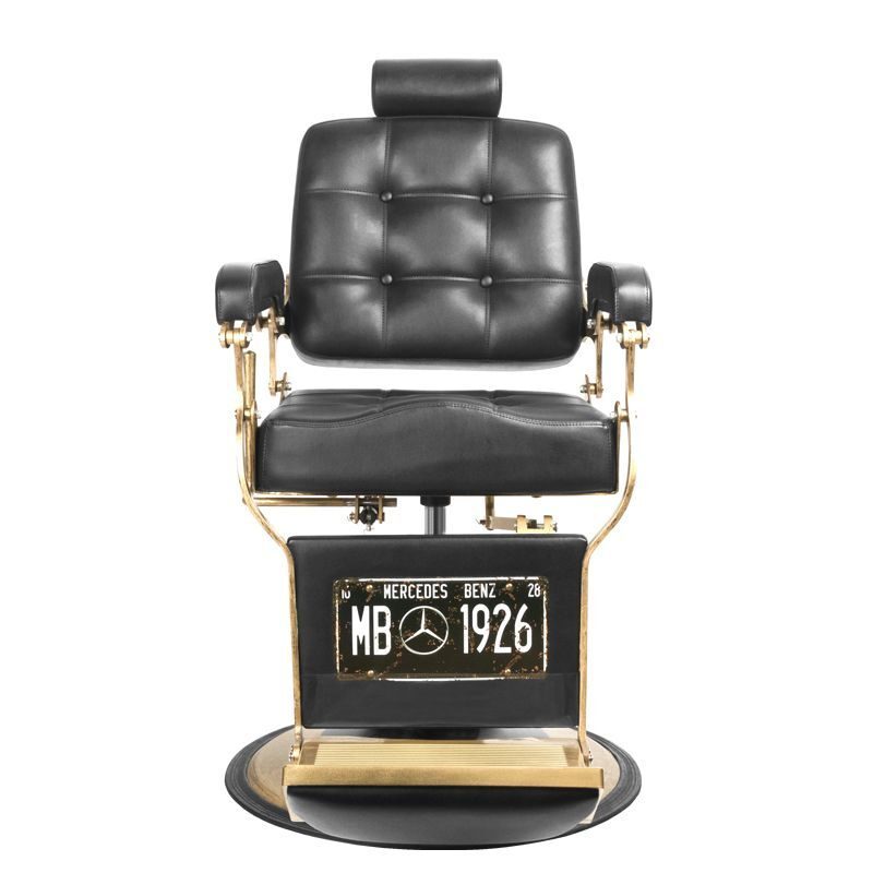Gabbiano Boss friziera krēsls, melns
