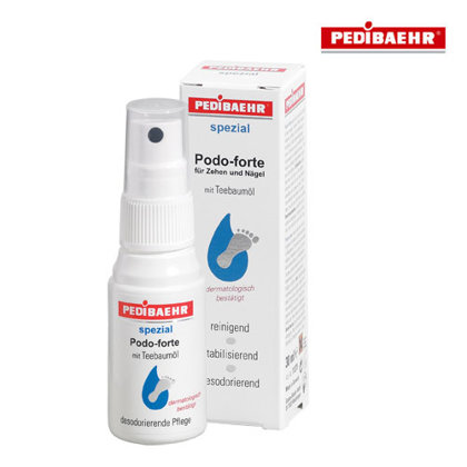 Sprejs ar tējas koka eļļu Pedibaehr Podo-forte, 30ml