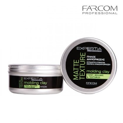 Глина для укладки волос Farcom Expertia Matte Texture, 100мл