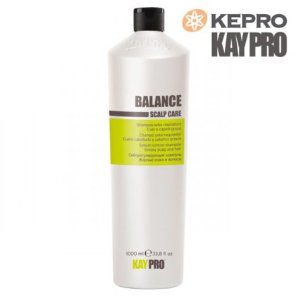 Šampūns taukainiem matiem Kepro Kaypro Balance Scalp care, 1L