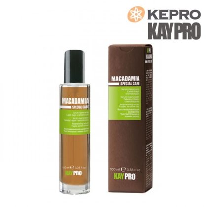 Matu serums trausliem matiem Kepro Kaypro Macadamia, 100ml