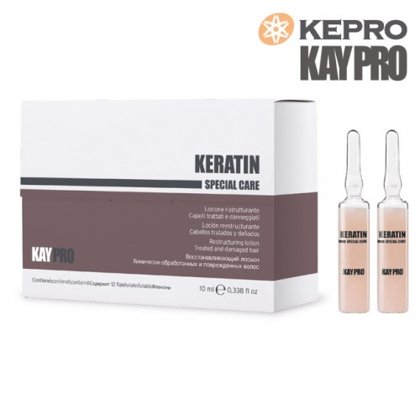 Matu losjons Kepro Kaypro Keratin, 10mlx12gb
