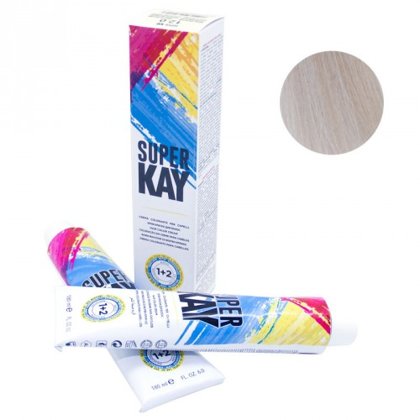 Matu krāsa ekstra platīnu blond 12.1 Kepro Super Kay, 180ml