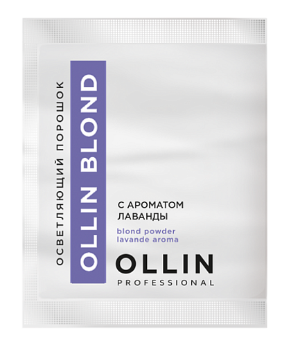 Pulverveida balinātājs ar lavandas aromātu OLLIN BLOND Powder Aroma Lavande, 30gr