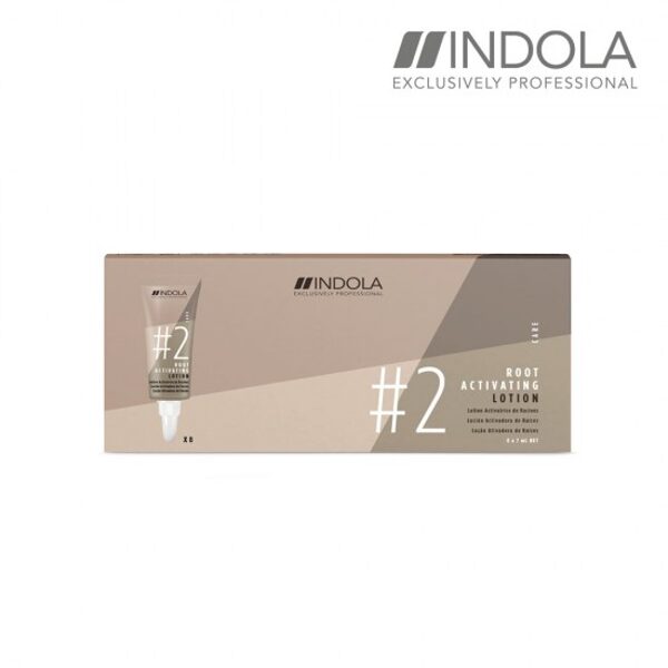 INDOLA ROOT ACTIVATING SAKNES AKTIVIZĒJOŠS LOSJONS 8X7ML