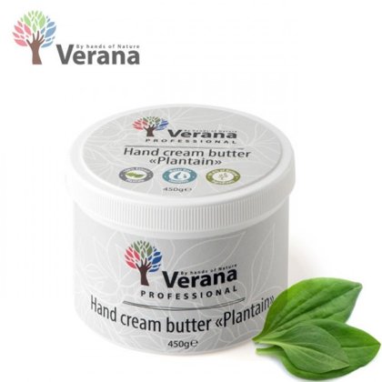 Ceļmallapa sviestkrēms rokām Verana Plantain, 450g