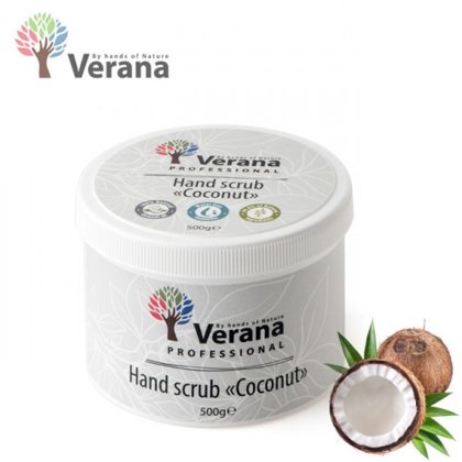 Кокос скраб для рук Verana Coconut, 500г