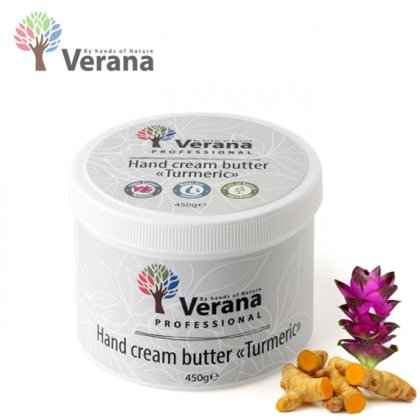 Kurkuma sviestkrēms rokām Verana Turmeric, 450g
