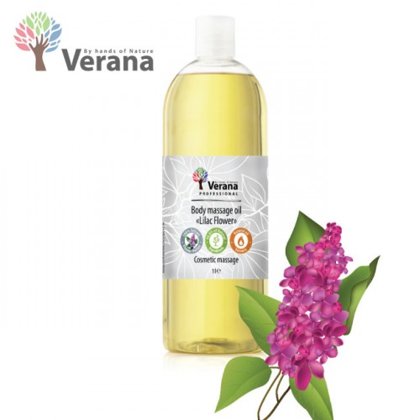 Ceriņi masāžas eļļa ķermenim Verana Lilac, 1L