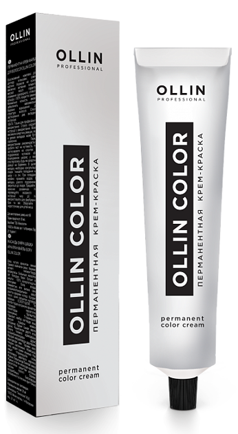 Noturīga krēmveida matu krāsa OLLIN COLOR Permanent Color Cream, 60ml