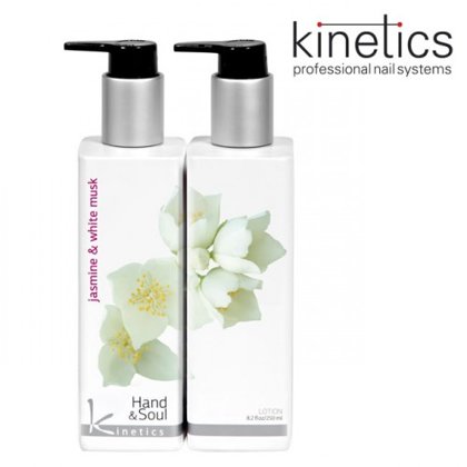 Losjons Jasmīns un Baltais Muskuss Kinetics Hand&Soul, 250 ml