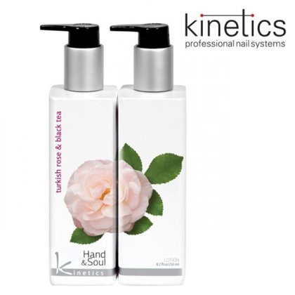 Losjons Тurku roze un Melnā tēja Kinetics Hand&Soul, 250ml