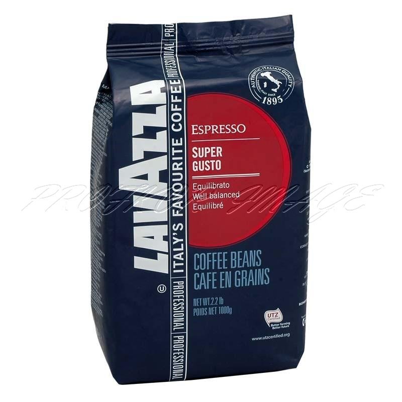 Kafija Lavazza Super Gusto UTZ Espresso, 1kg, pupiņās