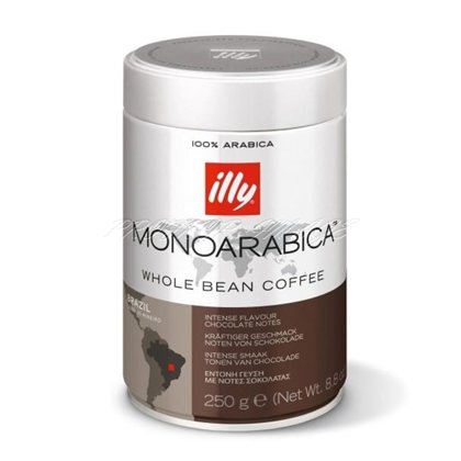 Kafija Illy Monoarabica Brazil, 250g, pupiņās