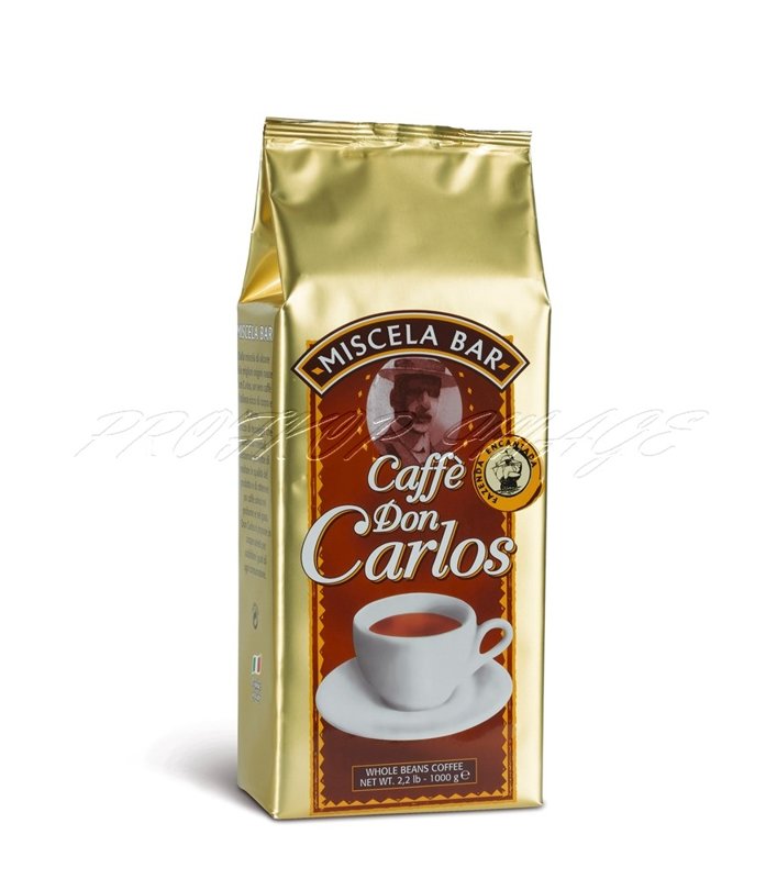 Kafija Carraro Caffe Don Carlos, 1kg, pupiņās