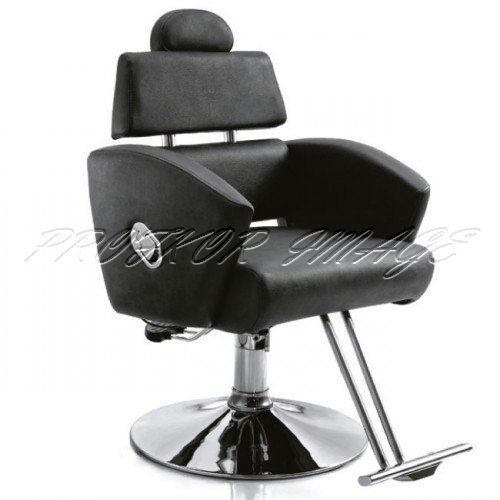 Klienta krēsls frizētavai 167, melns