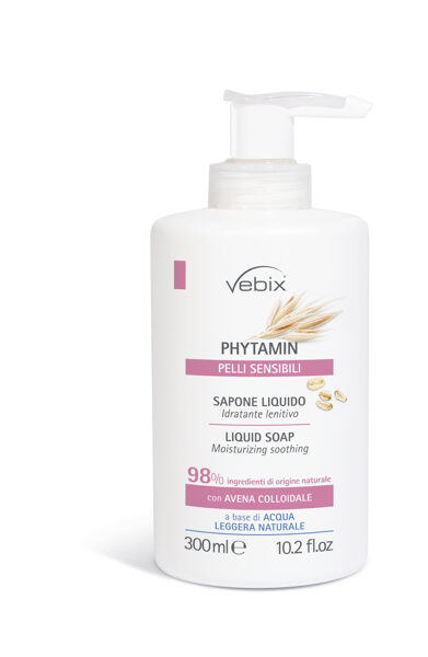 Šķidrās roku ziepes Phytamin Pelli sensibili, 300ml