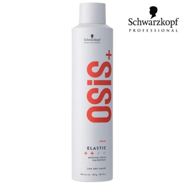 SCHWARZKOPF PRO OSIS+ ELASTIC ELASTĪGAS FIKSĀCIJAS MATU LAKA 300ML