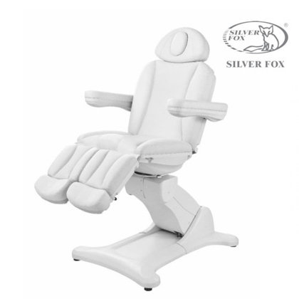 Pedikīra krēsls Silver Fox balts 2246А