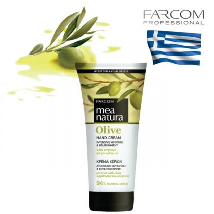 Krēms rokām Farcom Mea Natura Olive Moisture & Nourishment, 100ml