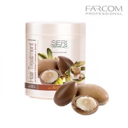 Maska bojātiem un blāviem matiem ar argana eļļu Farcom Seri, 1L