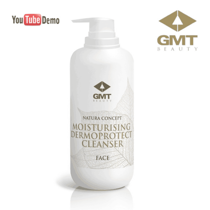 Seju attīrošs-mitrinošs līdzeklis GMT Nature Concept Face Moisturising Dermoprotect Cleanser, 500ml