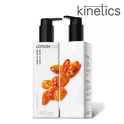 Dzintara un vaniļas losjons Kinetics Hand&Soul, 250ml