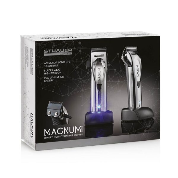 STHAUER Calibro Magnum - профессиональная беспроводная машинка для стрижки волос.