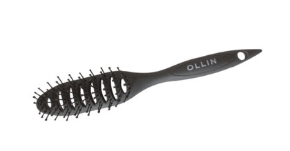 OLLIN plastmasas matu suka, matu veidošanai, ovāla 