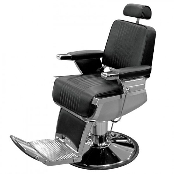 Barber krēsls 8768, melns