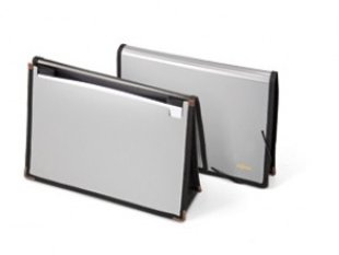 Mape ar gumijām FORPUS A4, sudraba