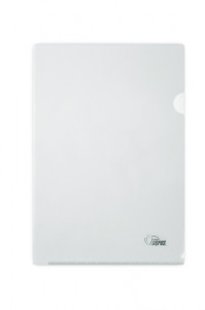 Mape-stūrītis dokumentiem Forpus, A4 180mkm, caurspīdīga