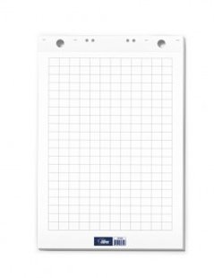 Papīra bloks tāfelēm Flipchart rūtiņu 60x85cm-50 lpp.