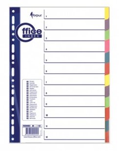 Sadalītājs Forpus 1-12; A4 kartona