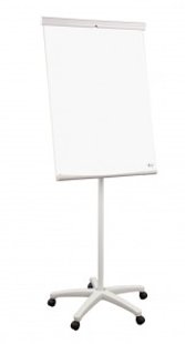 Tāfele FLIPCHART 100x70cm uz ritentiņiem, magnētiska