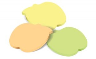 Līmlapiņas ābola formā, 40lpp