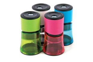 Zīmuļu asināmais divpusējs, korpuss asorti krāsā