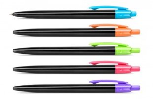 Lodīšu pildspalva BAROCCO, zila tinte